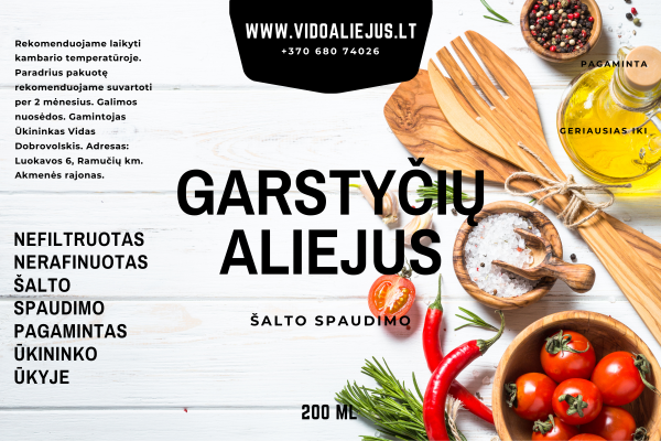 Garstyčių Aliejus