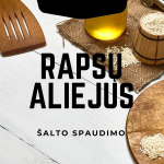 Šalto Spaudimo Rapsų Aliejus - Vido Aliejus